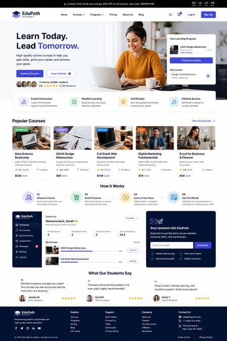 EduPath Academy — portfolio project